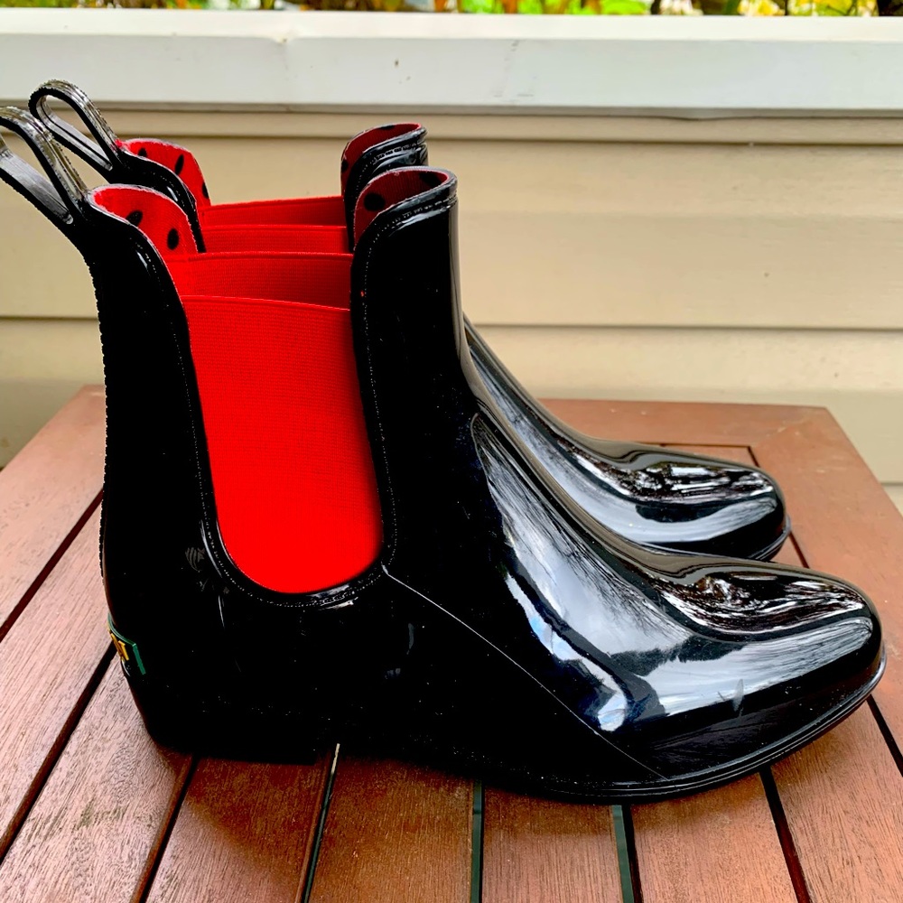 New! Ralph Lauren Rain Booties